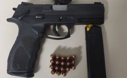 Ação policial em São Bernardino apreende arma usada em crime de ameaça e disparos