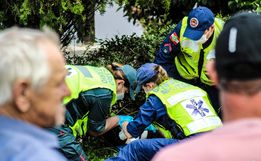 Acidente deixa ciclista ferido em São Miguel do Oeste