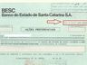 TJSC rejeita uso de ações do BESC para pagar dívida com Banco do Brasil