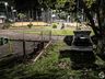 VÍDEO: Motorista invade praça e foge do local em São Miguel do Oeste