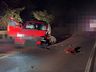 Motociclista fica ferido em colisão frontal na SC-386 em Mondaí