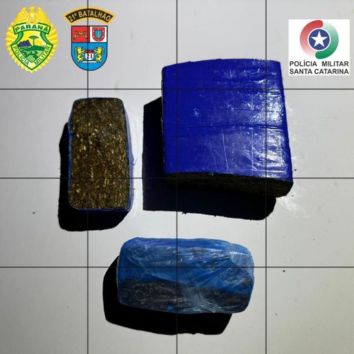 Homens são presos por tráfico de droga e direção perigosa