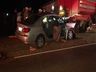 Motorista sofre graves ferimentos em colisão entre carro e trator na SC-163 