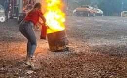 Corpo de Bombeiros de Itapiranga realiza trabalhos com as escolas municipais