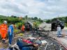 Acidente entre três veículos deixa 22 mortos na BR-116 em MG