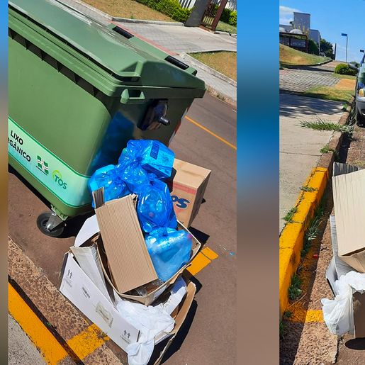 OUÇA: moradores registram descarte incorreto de lixo em SMO