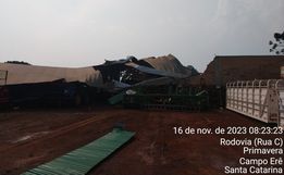 Campo Erê tem prejuízos causados pelo temporal 