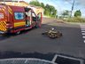 Colisão deixa motociclista ferido em SJCedro