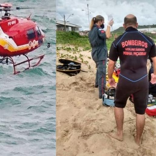 Professora morre ao cair de costão quando fazia fotos em praia de SC