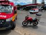 Motociclista fica ferido em acidente na Willy Barth, em São Miguel do Oeste 