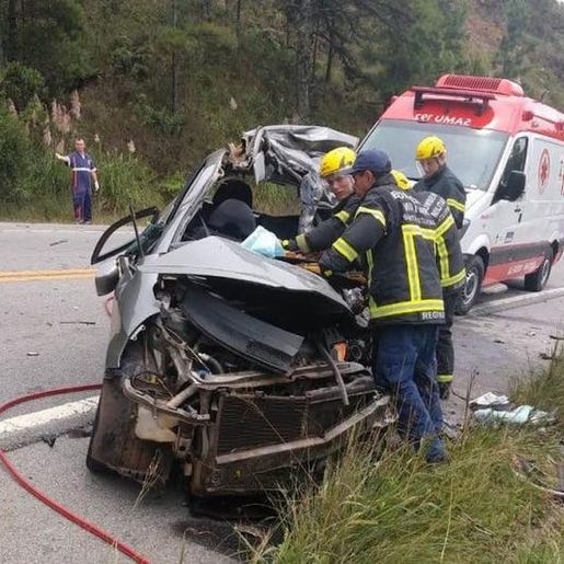 Casal de Maravilha morre em acidente na BR-282 em Rancho Queimado