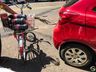 Ciclista fica ferido em acidente no centro de São Miguel do Oeste