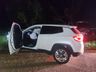 Acidente entre dois carros deixa um homem ferido na SC-163, em Iporã do Oeste