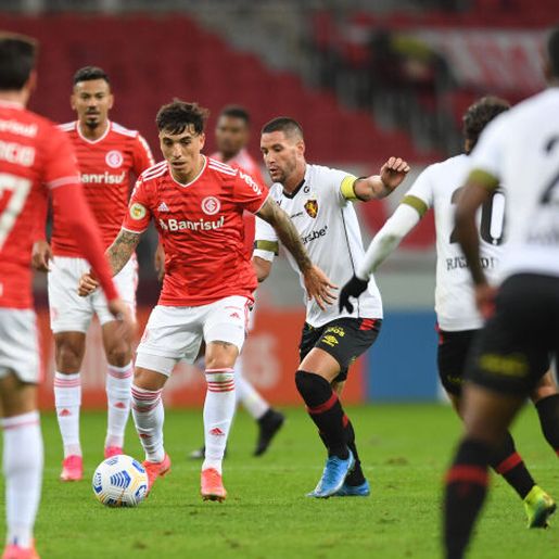 Inter larga na frente, mas cede empate para o Sport na estreia no Brasileirão