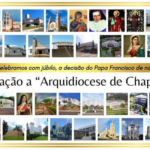 Papa Francisco eleva a Diocese de Chapecó a Arquidiocese