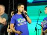 Show de Simão Wolf encerra programação de Natal em São Miguel do Oeste