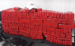 Polícia Rodoviária apreende 140 quilos de maconha na SC-160 