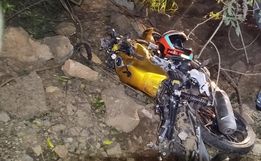 Jovem de 19 anos morre após cair de moto na BR-282