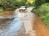 Ponte é interditada no interior de Itapiranga devido a cheia