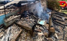 Incêndio destrói casa no interior de São José do Cedro