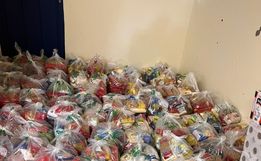 Dia C de Cooperar arrecada mais de 10 toneladas de alimentos e materiais de limpeza