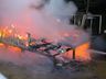 Incêndio destrói residência em Linha Caravaggio, em Chapecó