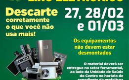 Itapiranga terá nova recolha de lixo eletrônico no final do mês