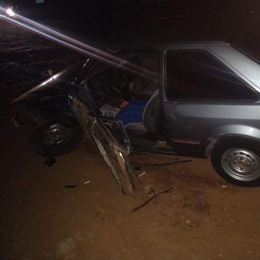 Colisão lateral entre carro e caminhão é registrada em Iporã do Oeste