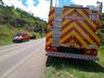 Ocupantes de automóvel saem ilesos de capotamento na BR-163