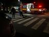 Motociclista fica ferido em colisão lateral com carro em SMOeste
