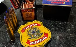 PF faz operação em São Miguel do Oeste contra tráfico internacional de munições