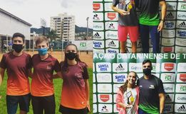 Atletas da ATCC de SMOeste conquistam títulos no Estadual de Rio do Sul