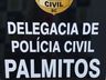 Polícia Civil de Palmitos e Caibi prende rapaz e apreende drogas em Caibi