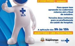 Itapiranga realiza nova ação para vacinação contra a Covid