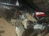 Motorista bate em carros estacionados e foge em São Miguel do Oeste 