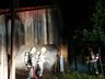 Brasas dão início a incêndio e galpão fica danificado no interior de Itapiranga