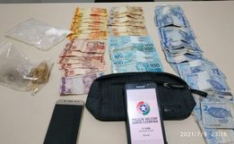 Homem é preso em flagrante por tráfico de drogas em SMOeste