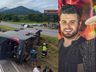 Ônibus de Conrado e Aleksandro sofre acidente; um dos cantores e outros 5 morreram