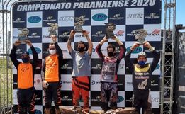 Pilotos Cedrenses estreiam no Campeonato Paranaense de Velocross