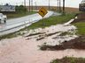 Chuva provoca transtornos em trecho na SC-163 em São Miguel do Oeste