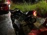 Colisão entre carro e moto deixa jovem ferido em SMOeste 