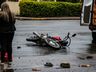 Colisão deixa motociclista ferido na Willy Barth; vídeo
