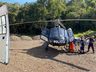 Tombamento de caminhão deixa condutor ferido na BR-282 entre SMOeste e Maravilha 