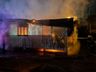 Incêndio destrói casa no interior de São Miguel do Oeste