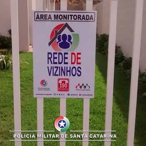 PM diz que Rede de Vizinhos ajuda a reduzir crimes em São Miguel do Oeste