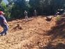 Ação de voluntários visa construir casa para pai e filho no interior de SJCedro