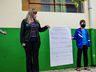 Escola realiza “Abraço Solidário” contra a municipalização; assista ao vídeo