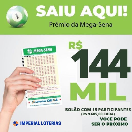 Aposta acerta a quina da Mega-Sena em São Miguel do Oeste