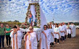 Romaria de Nossa Senhora do Caravaggio reúne cerca de 4 mil fiéis em Guaraciaba