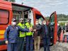 Com presença restrita para convidados especiais, Corpo de Bombeiros de Mondaí é inaugurado